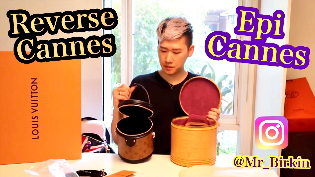 UNBOXING Louis Vuitton Cannes Reverse Review & Fit in Mini Bag 2018