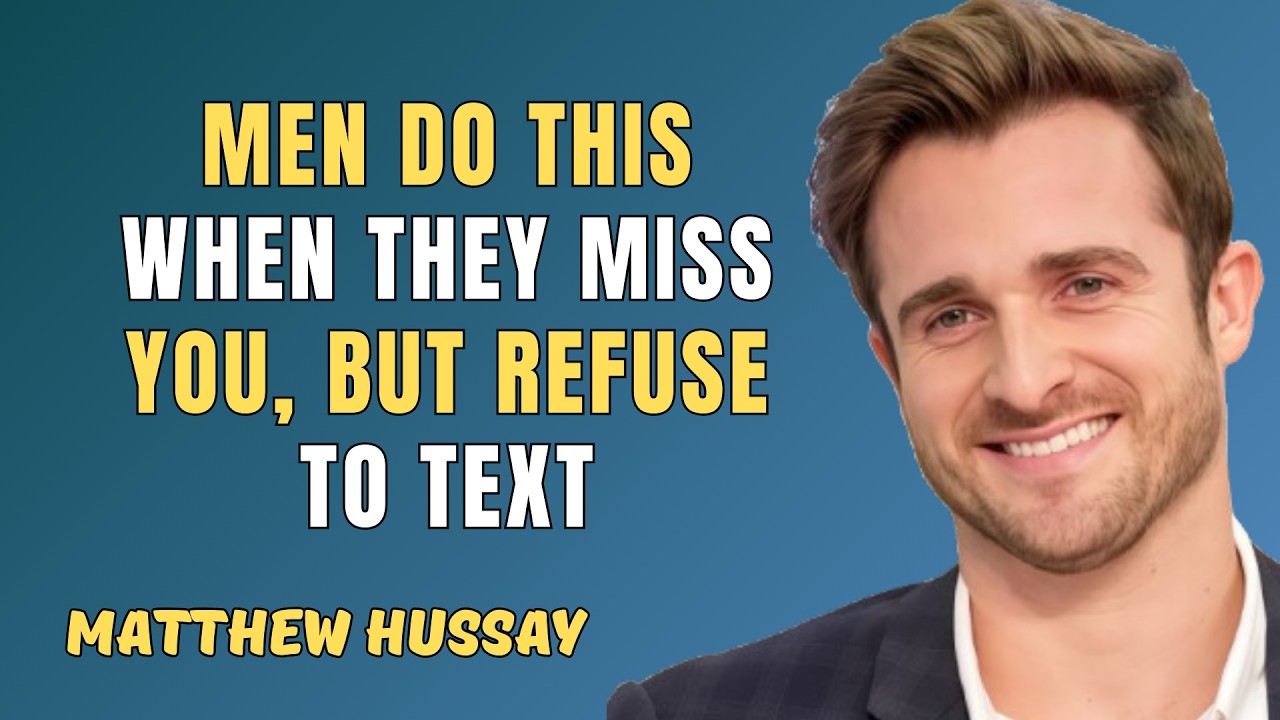 Men Do This When They Miss You, But Refuse To Text | Matthew Hussey