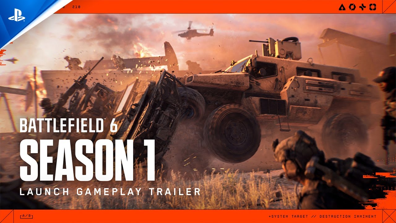 Battlefield 6 | Tr&aacute;iler de jugabilidad de lanzamiento de la Temporada 1