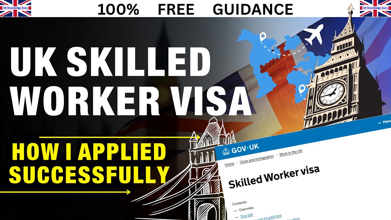 UK Skilled Worker Visa | How I Applied Successfully (Step-by-Step Guide)