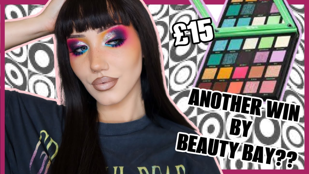 OMG! BEAUTY BAY RETRO LOVE PALETTE REVIEW & SWATCHES | MAKEMEUPMISSA