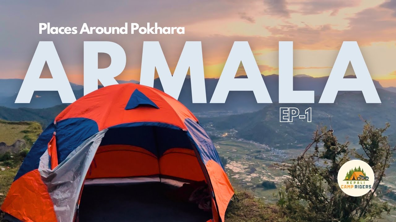 Camping in a remote location near Pokhara | Motocamping | Nepali Camp Riders | Places Near Pokhara