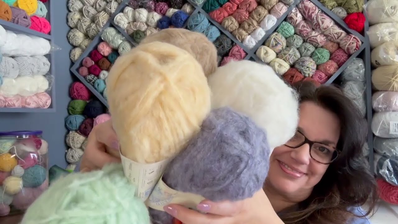 Lion Brand Unboxing + 500 Subscriber Yarn Giveaway! 🧶🎉