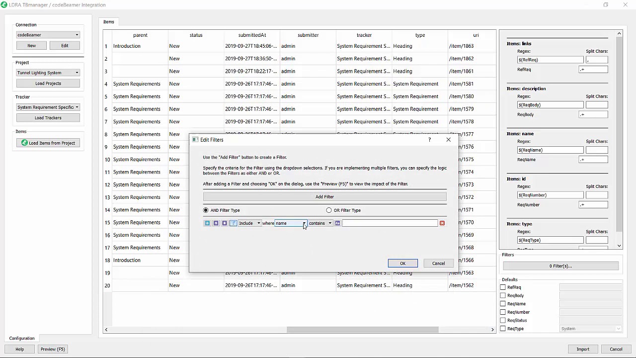 LDRA tool suite and Intland codeBeamer Integration Demo