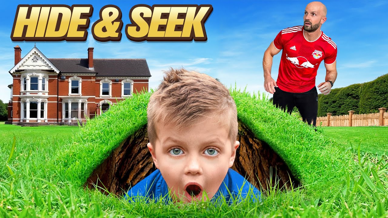 HIDE & SEEK IN MY NEW HOUSE!