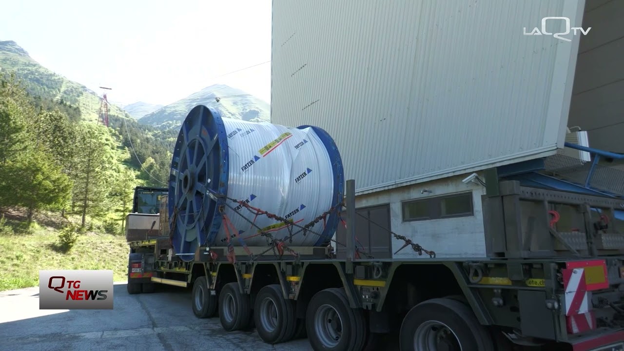 Funivia del Gran Sasso: prosegue il cantiere per sostituire le funi