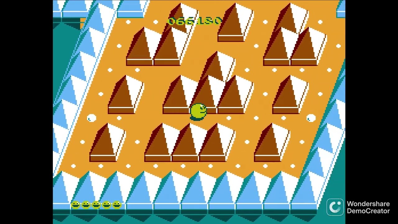 Pac-Mania Repack (NES - Rom Hack) Gameplay