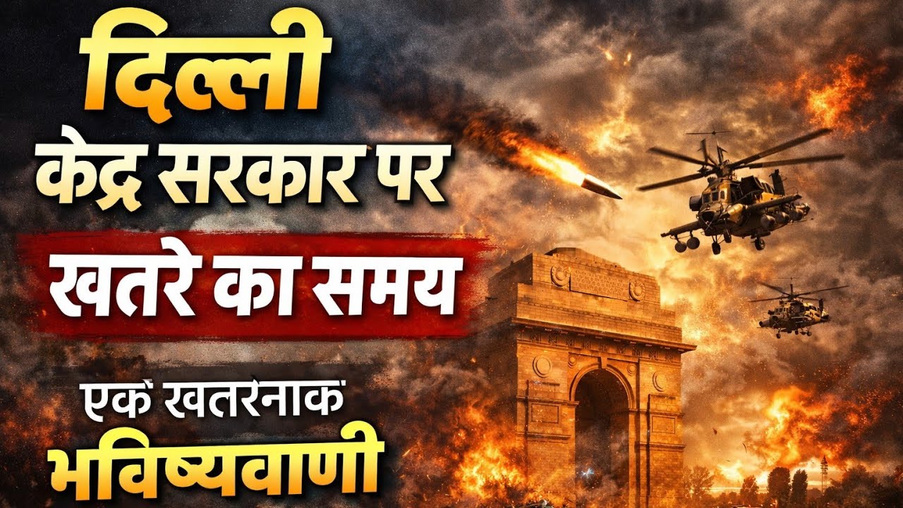 दिल्ली केंद्र सरकार पर खतरे का समय एक सटीक भविष्यवाणी। Bhavishya Malika 2026। WhatsApp:-9634566899