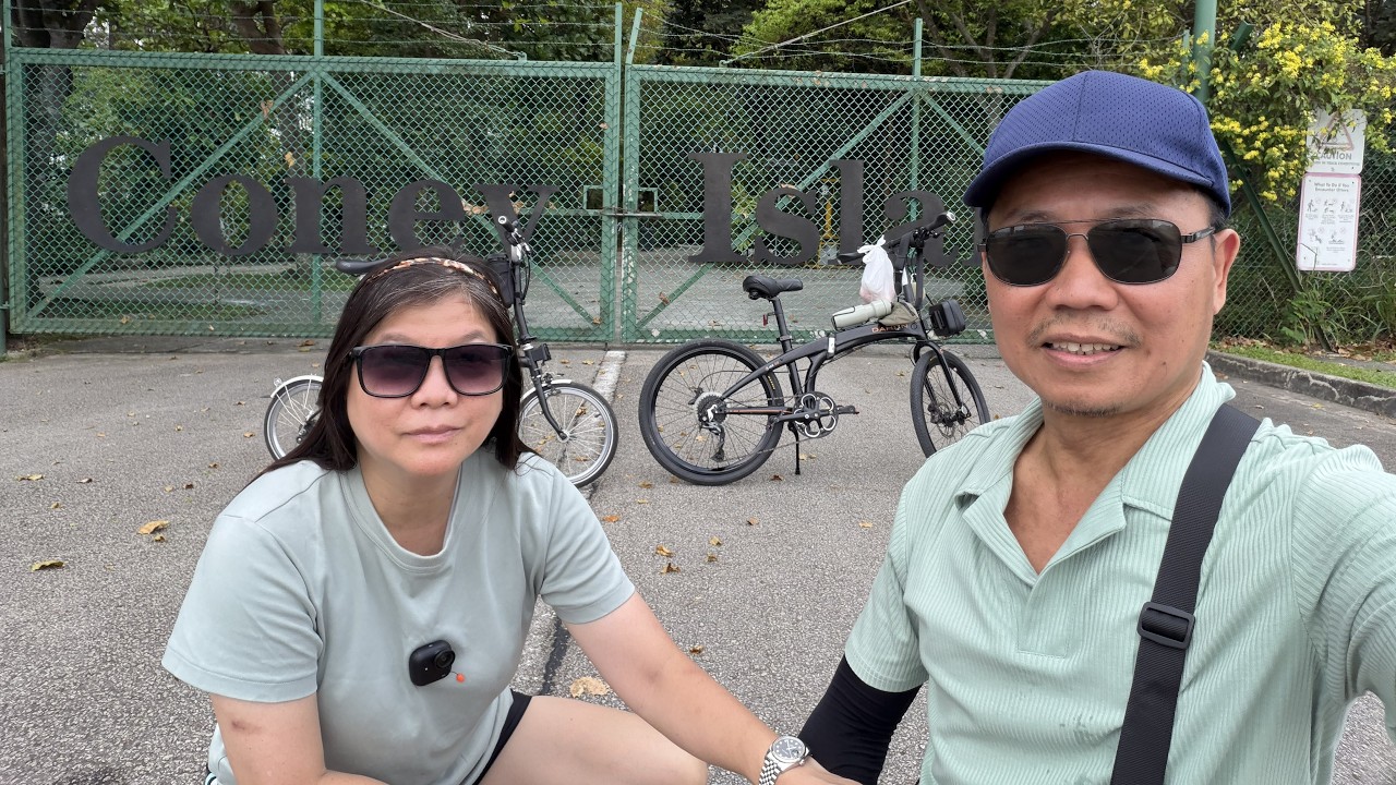 LIOW VIDEO: Cycling At Coney Island 科尼岛骑行