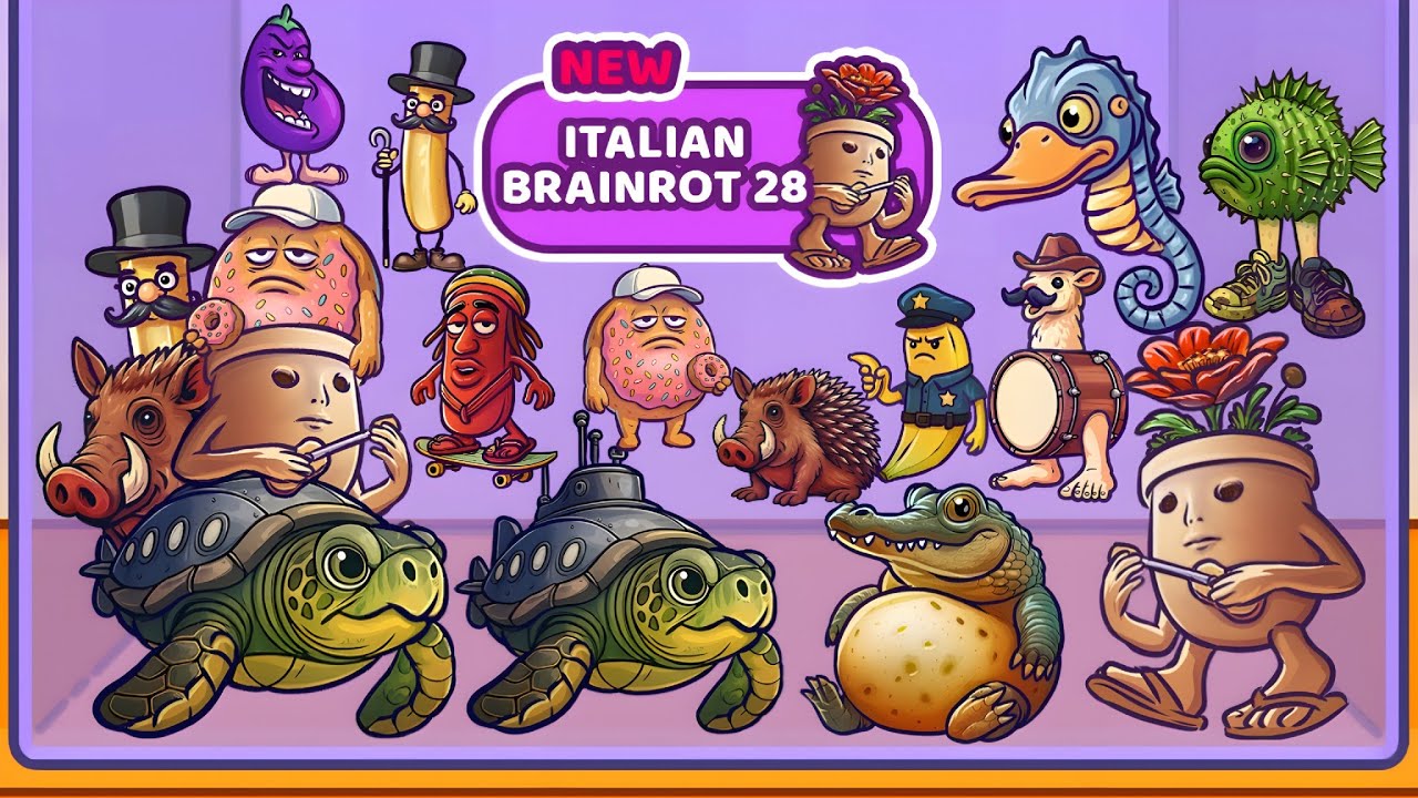 Merge Fellas Italian Brainrot 28 | NEW UPDATE &ndash; Max Level Gameplay