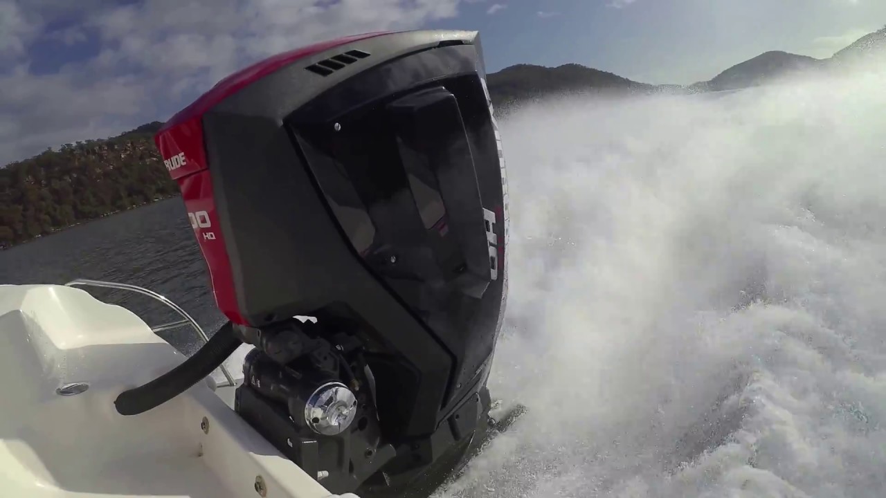 Evinrude Etec G2 200HP HO Outboard - WOT Smooth Water