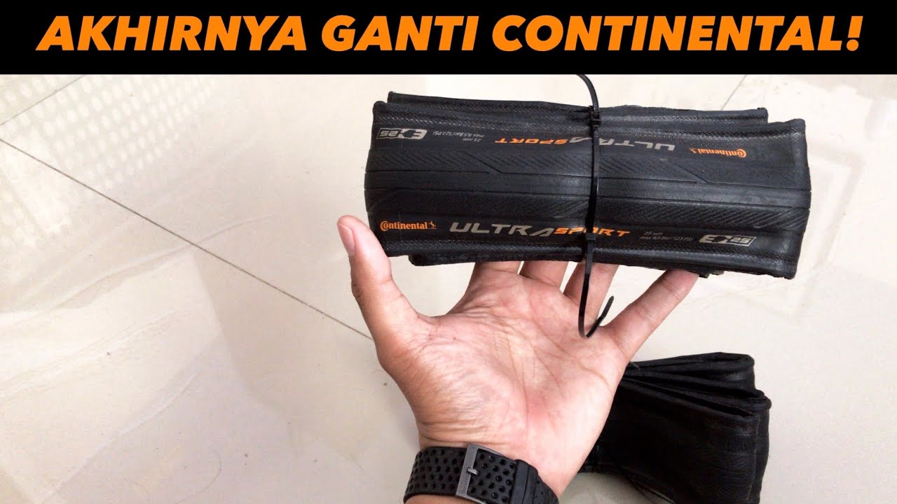CONTINENTAL ULTRA SPORT iii || bye-bye schwalbe one👋🏻 #MAINSEPEDA