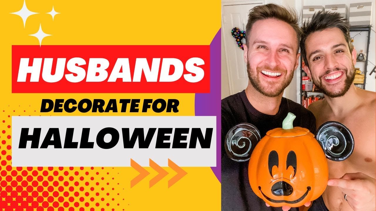 2022 🎃 Husbands Decorate for Halloween! Chris & Clay in NYC