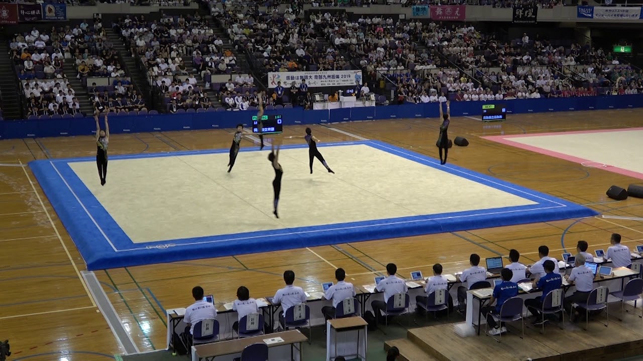 2019年IH 新体操 男子 団体 井原（岡山）