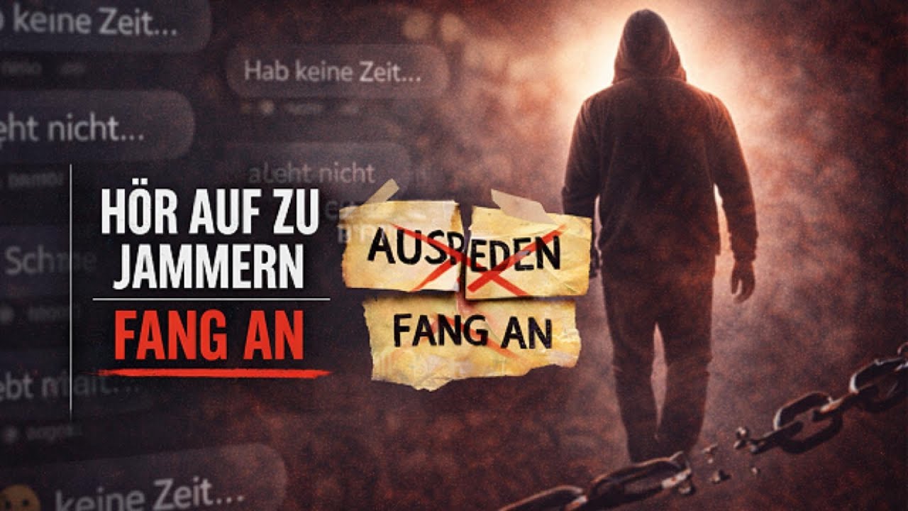 Hör auf zu JAMMERN und FANG AN!