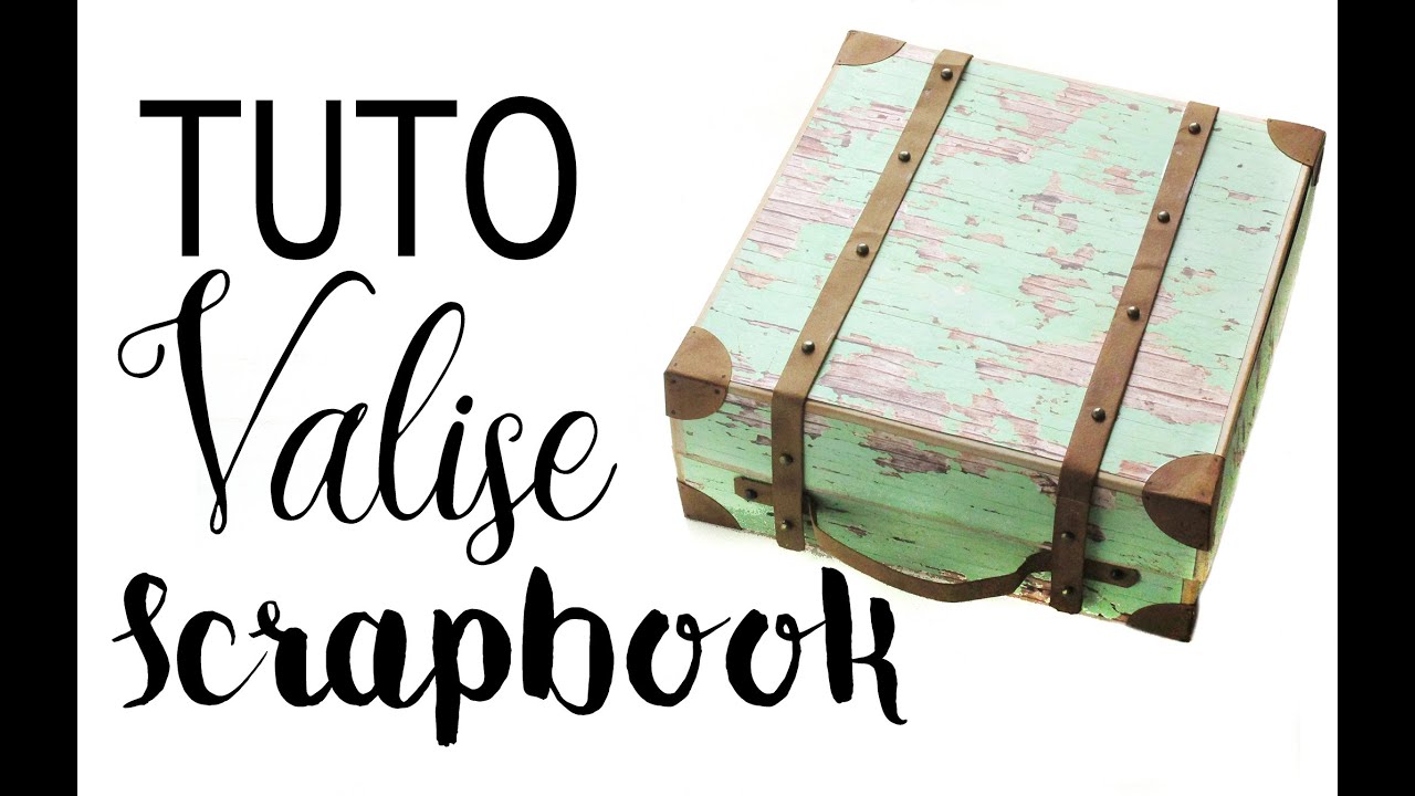 Tuto: VALISE &agrave; souvenirs scrapbook !  | LYDILLE |