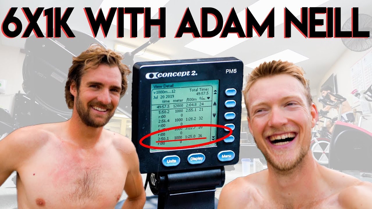 6x1K ON THE ROWING MACHINE WITH ERG CHAMPION ADAM NEILL  | I NEED YOUR HELP!