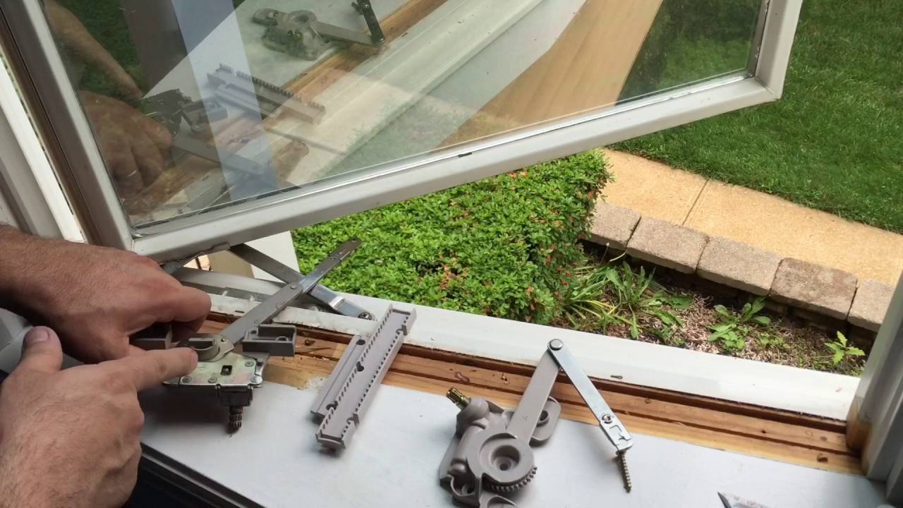 How to replace an Andersen window crank