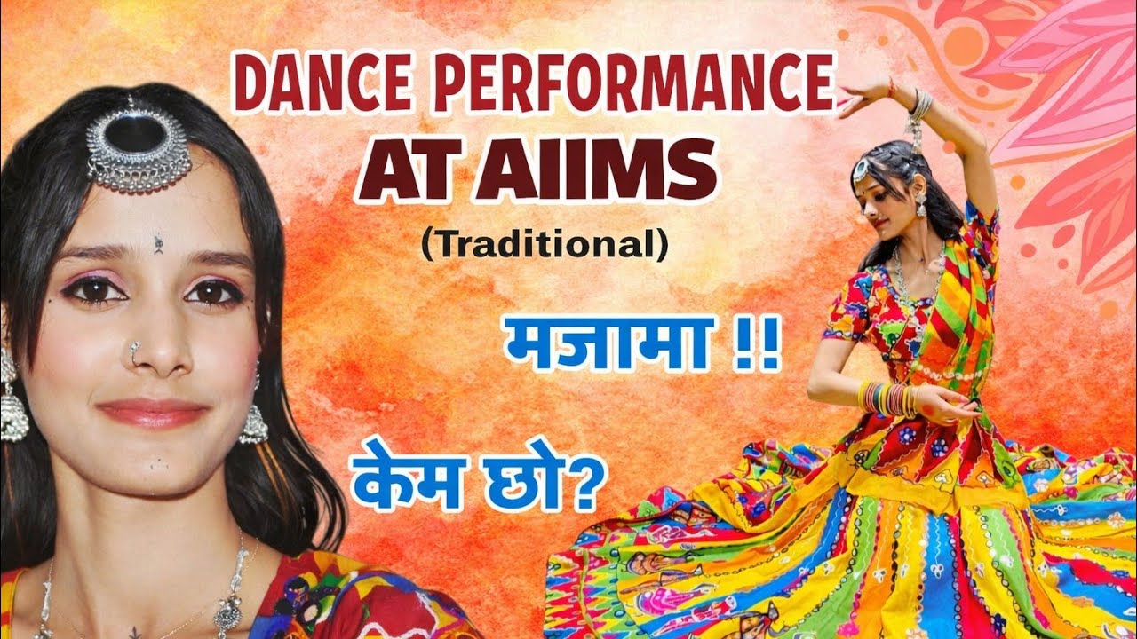 Life at AIIMS: Traditional dance performance 🔥 #aiims #danceperformance #fest #nursingstudent 