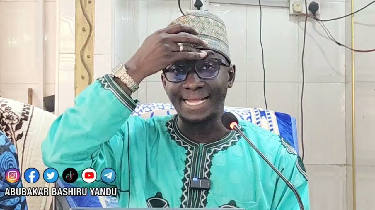📹 𝐑𝐀𝐌𝐀𝐃𝐀𝐍 𝟐𝟎𝟐𝟔 𝐓𝐀𝐅𝐒𝐄𝐄𝐑 𝐒𝐄𝐒𝐒𝐈𝐎𝐍 - 06🎙𝐒𝐩𝐞𝐚𝐤𝐞𝐫 : ABUBAKAR BASHIRU YANDU.