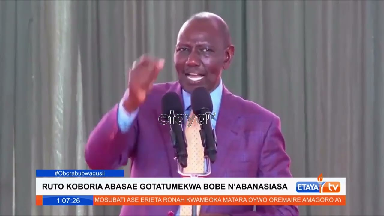 President Ruto cautions young people against being used by politicians to post fake information