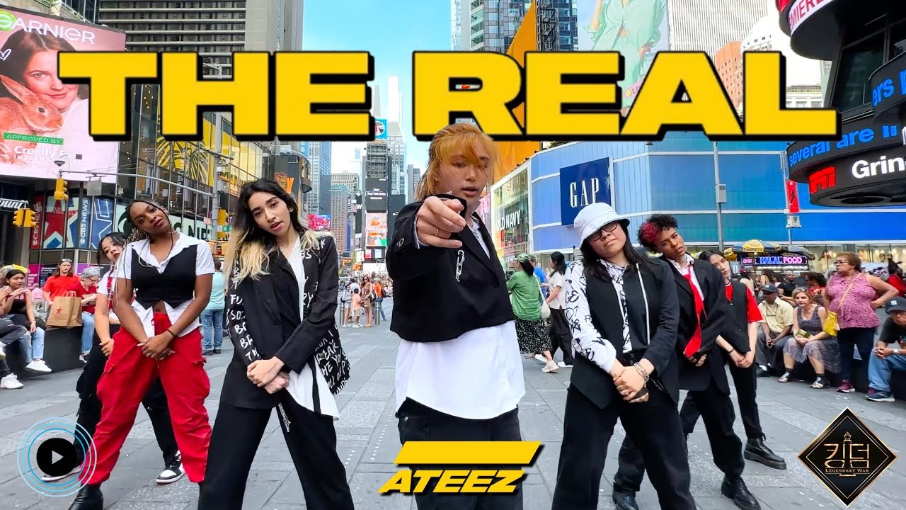 [KPOP IN PUBLIC TIMES SQUARE] ATEEZ(에이티즈) - ‘멋(The Real) [KINGDOM VERS] Dance Cover