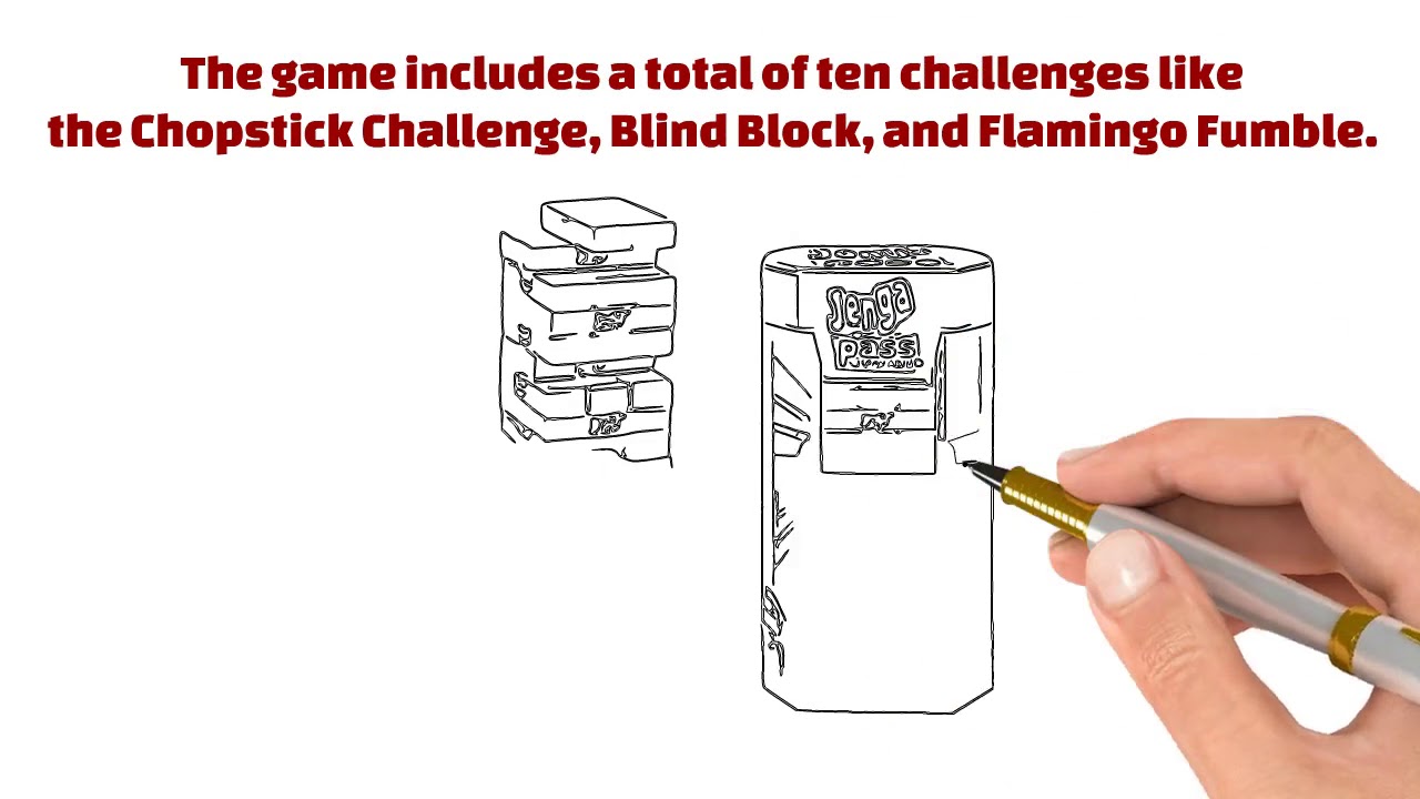 Hasbro Jenga's Pass Challenge Game Review