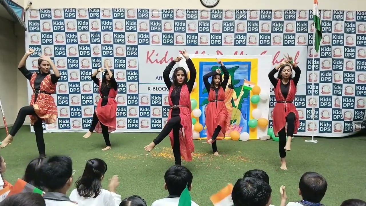 Dance performance by Class 9th and 10th students || Independence day celebration 2023 || Kids DPS ||