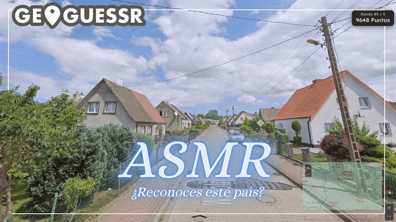 ASMR ☾ Clicks suaves mientras descubrimos rincones del mundo 🌍 | GeoGuessr [susurrado]