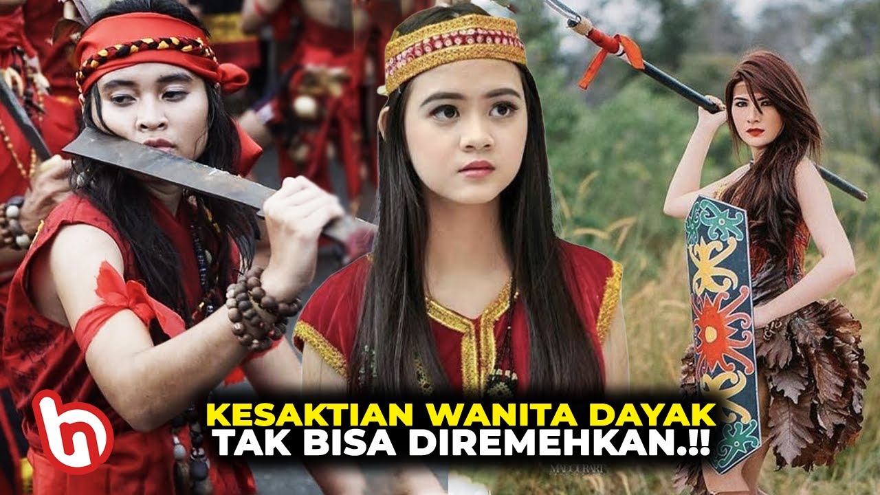 BIKIN MERINDING! Inilah Berbagai Aksi Kebal dan Kesaktian Wanita Suku Dayak yg Tak Bisa Diremehkan