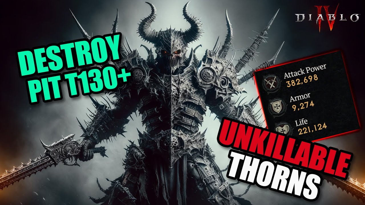 RAIDBOSS Thorns Варвар | DECIMATES Яма | Руководства по сборке Diablo 4