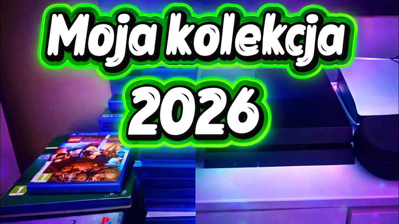 Moja kolekcja gier i konsol 2026 🔥 PS2, PS4, PS Vita, PS5 &ndash; sporo się zmieniło!
