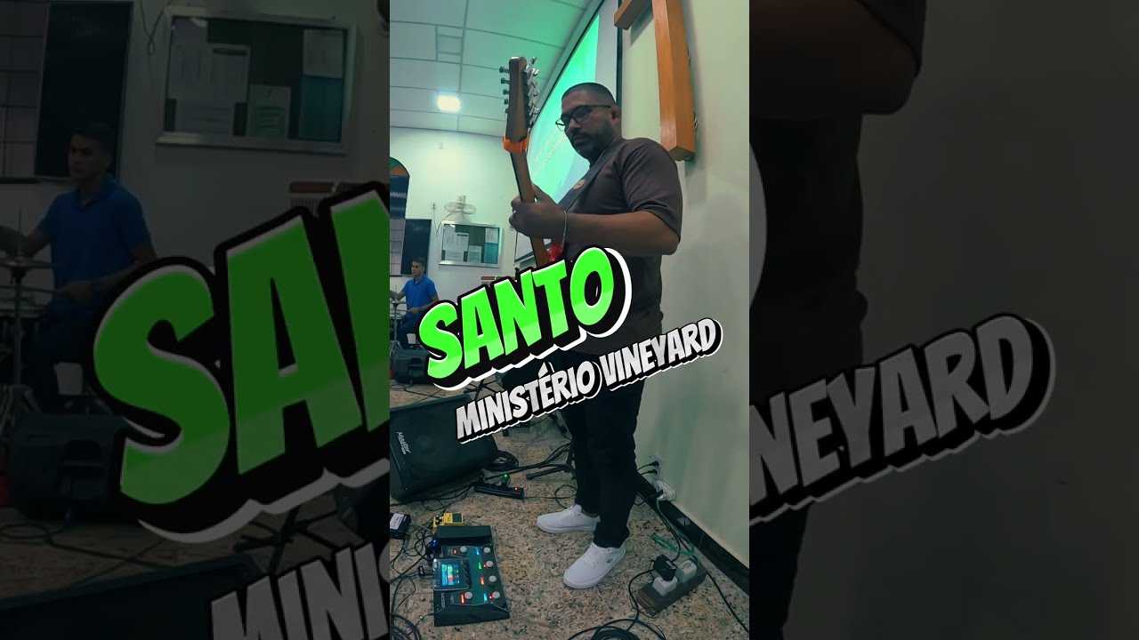 🔴 GUITARCAM LOUVOR SANTO - Ministério Vineyard Usando Zoom G6 