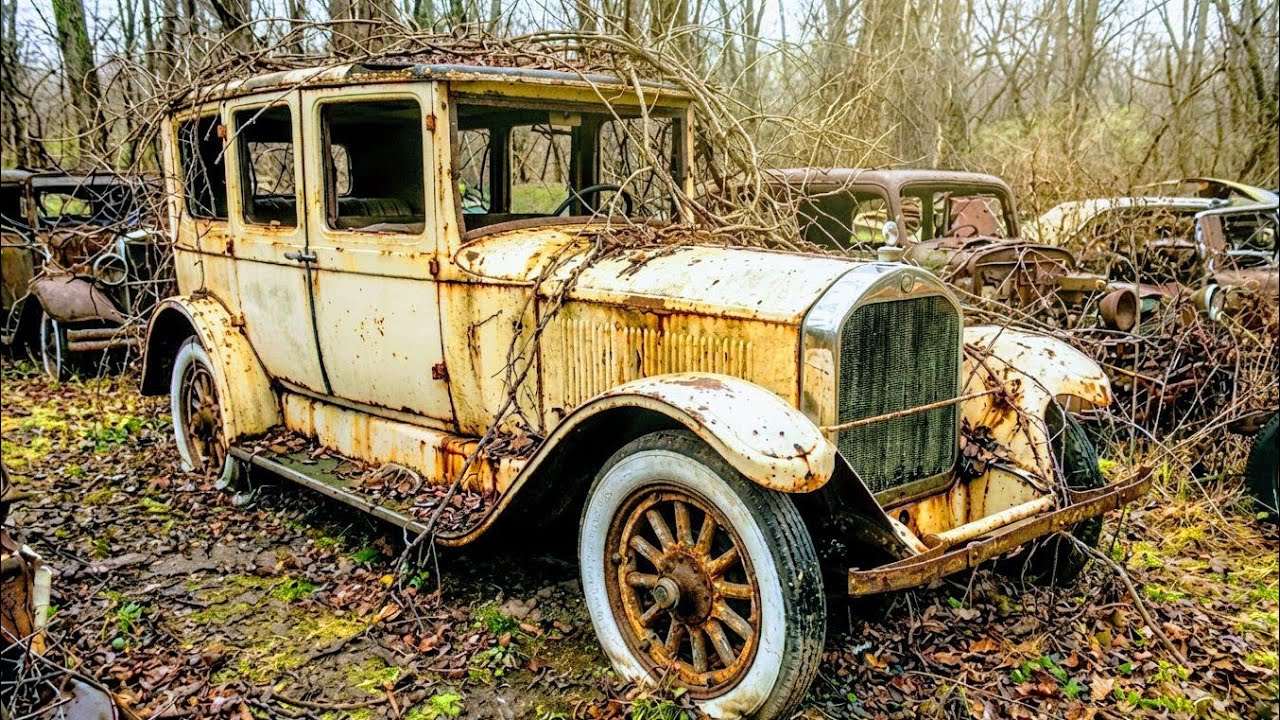 🛠️$500,000 Rare Vintage Car - 1910 Pierce-Arrow Restoration 🇺🇸