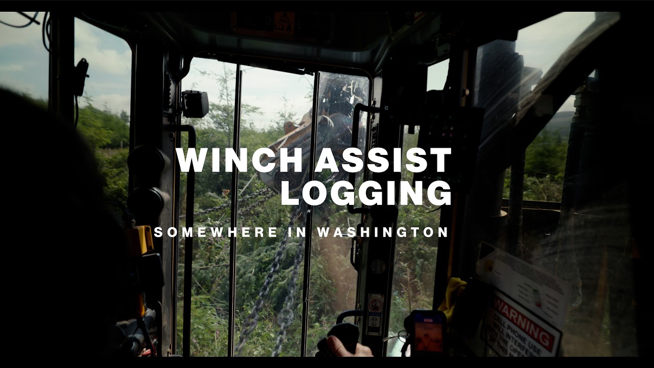 Watch Us Use Wire Rope, Shackles & Chains to Rig a Winch-Assist Logging System with C&C Logging