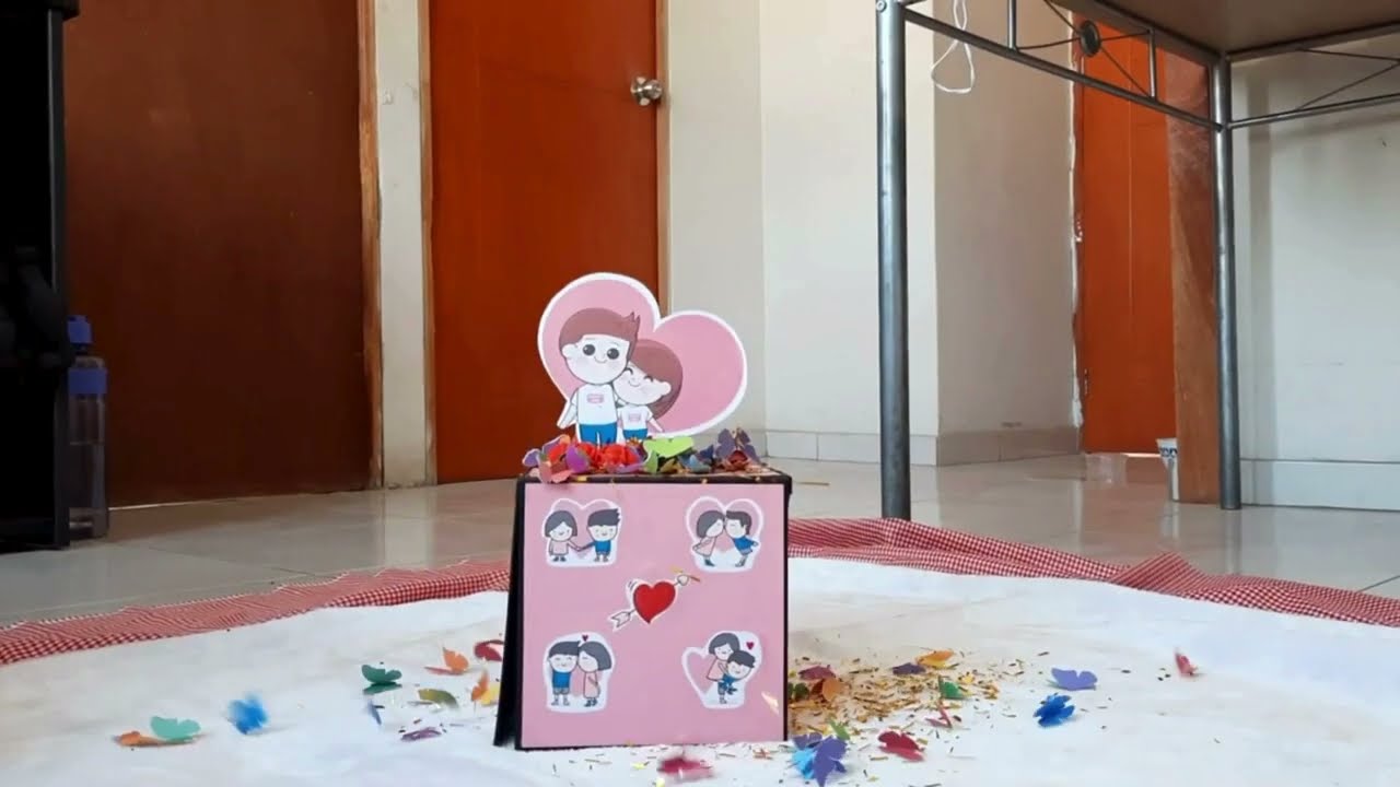 Caja saltarina - Caja sorpresa - caja de ideas