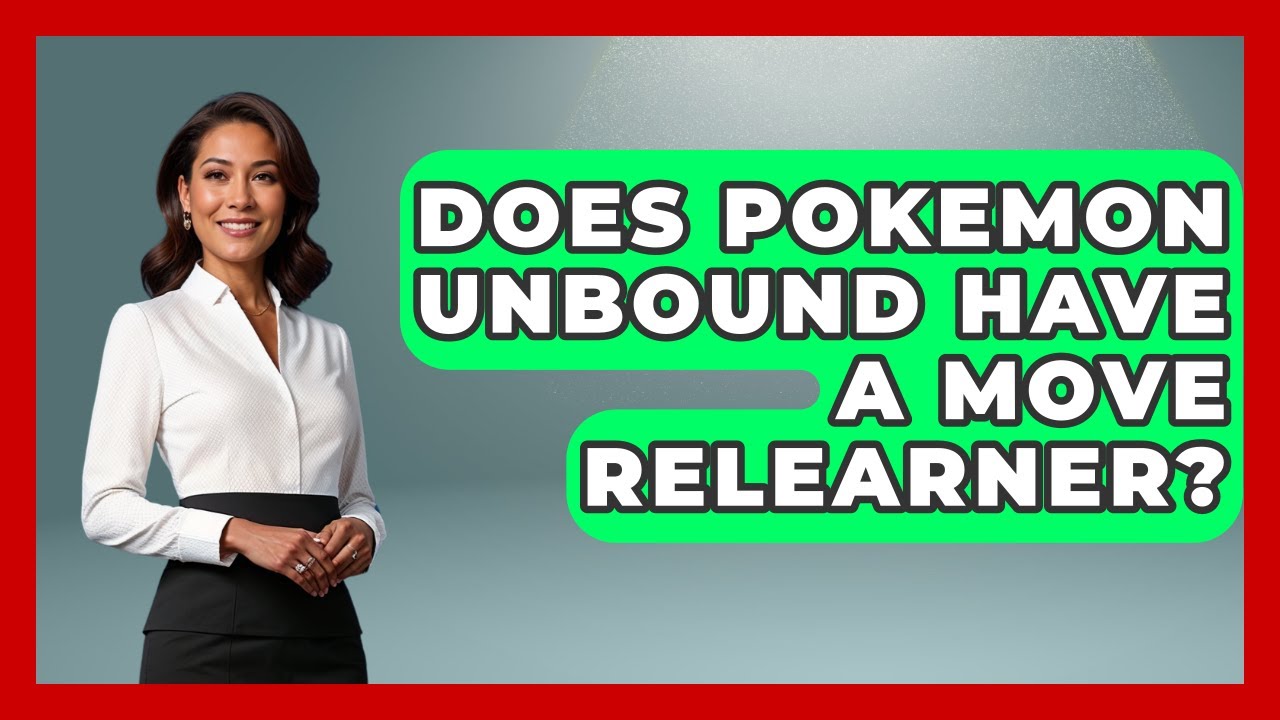 Does Pokemon Unbound Have A Move Relearner? | The Trainers Guide