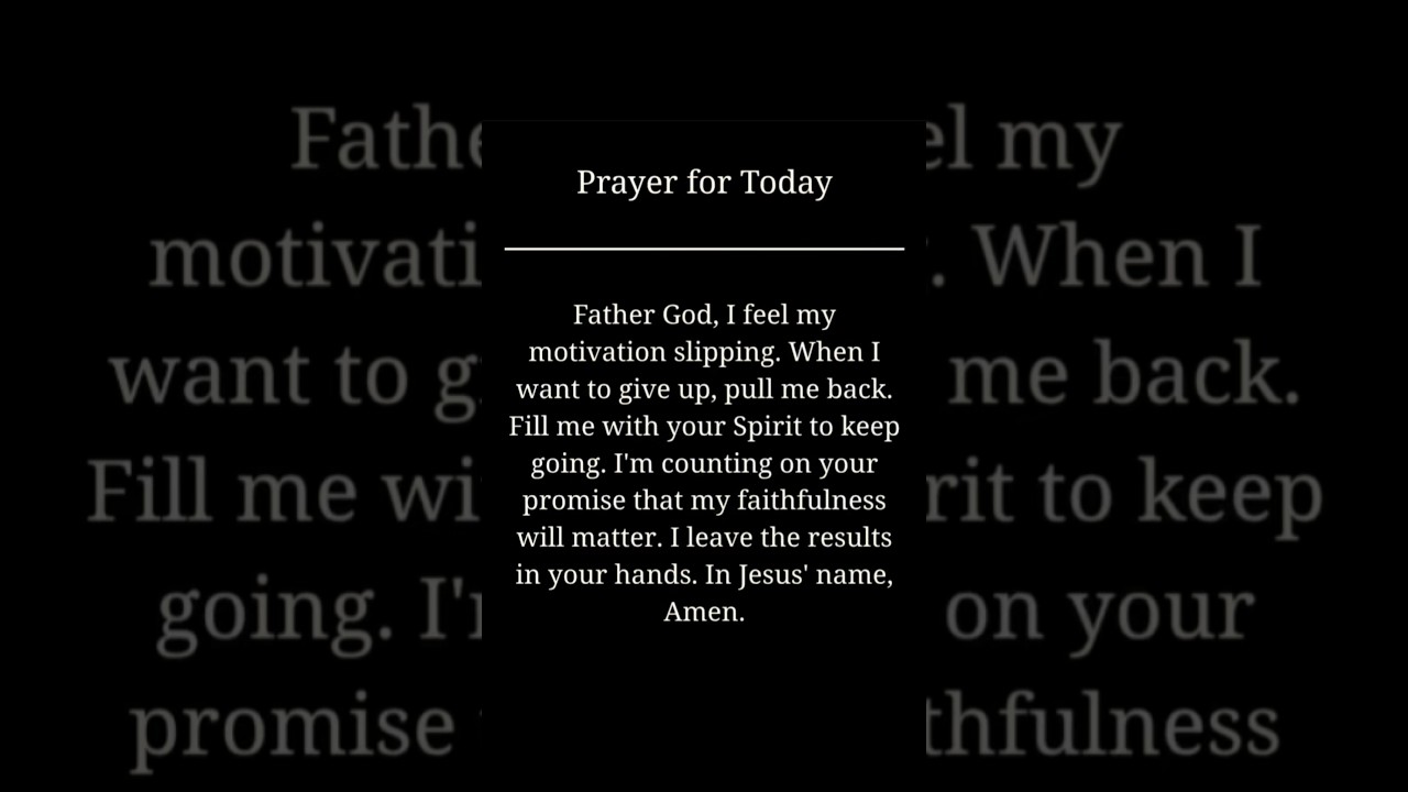 An Uplifting Prayer For Today 🙏🏼