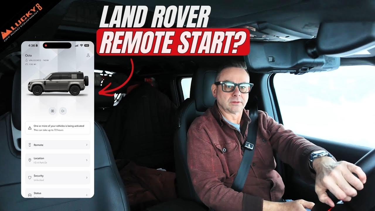 Как пользоваться приложением дистанционного запуска двигателя Land Rover Defender L663: пошаговые...