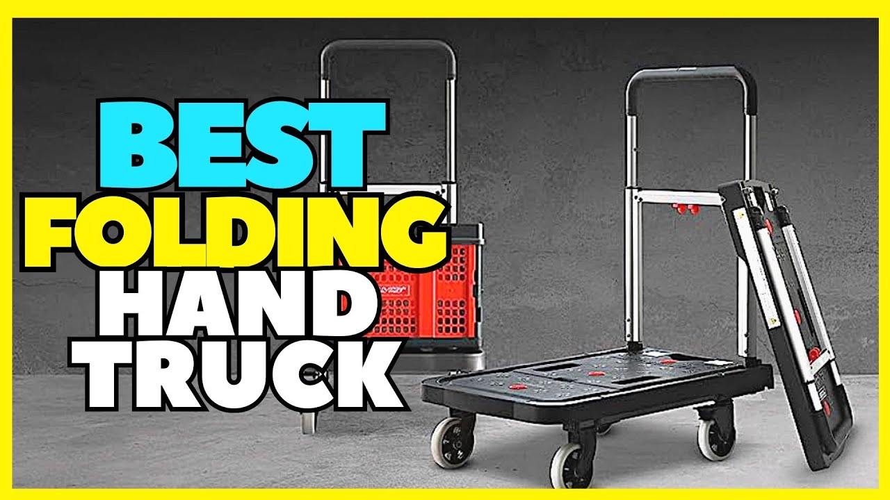 Top 5 Best Folding Hand Truck Heavy Duty Carrying For Moving Cart 2023