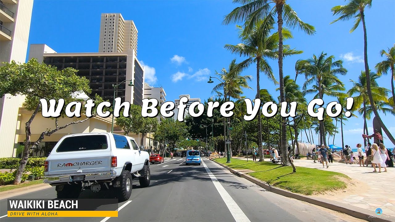What’s REALLY in Waikiki? Drive & Find Out! 🚗✨