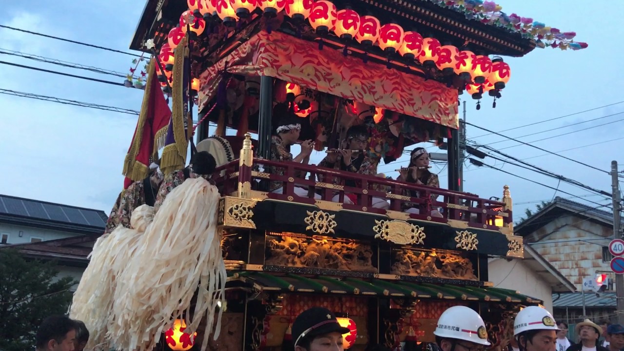 2017年阿禮神社例大祭  長畝国道へ