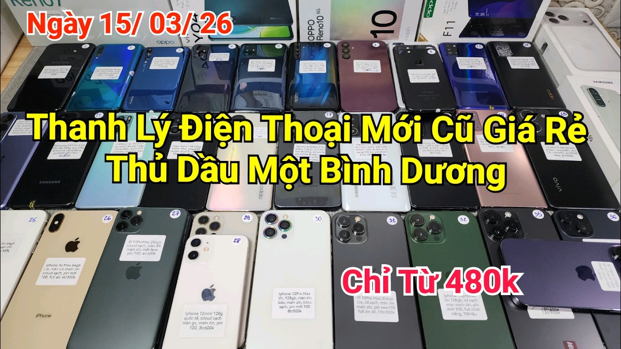 Ngày 15/ 03/ 26 Điện Thoại Giá Rẻ Thủ Dầu Một, Bình Dương LH 0963.595.262|| TT1985 Review