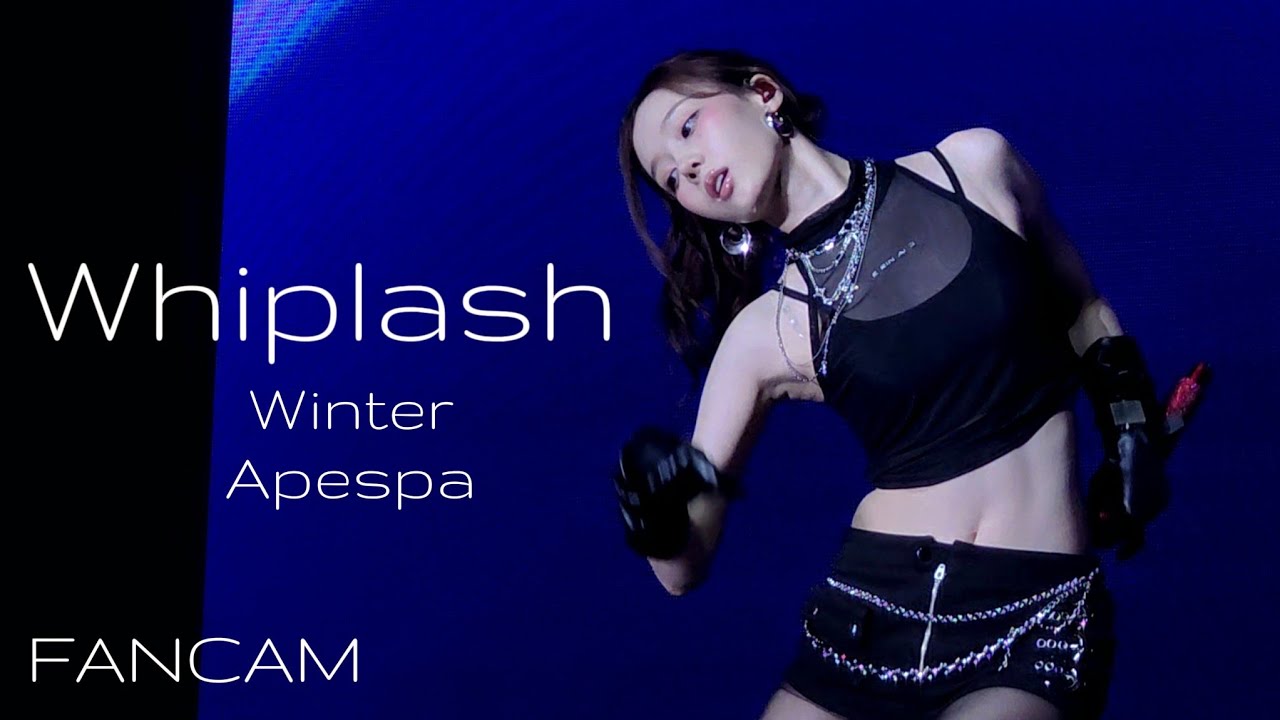 [FANCAM] Winter Aespa - Whiplash  : UTO Fest Girls in Bangkok @QSNCC  [27.04.2025] [4K 60FPS]