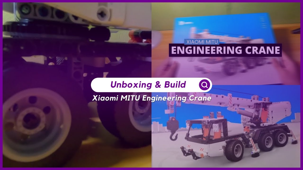 Xiaomi MITU Engineering Crane | Unboxing & Build