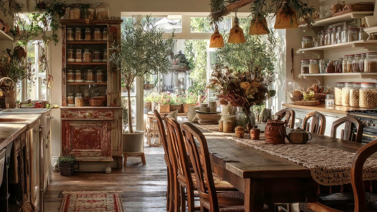 Elegant Rustic Grandma Style Kitchen Decor Ideas: Vintage Touches to Create a Warm, Inviting Home