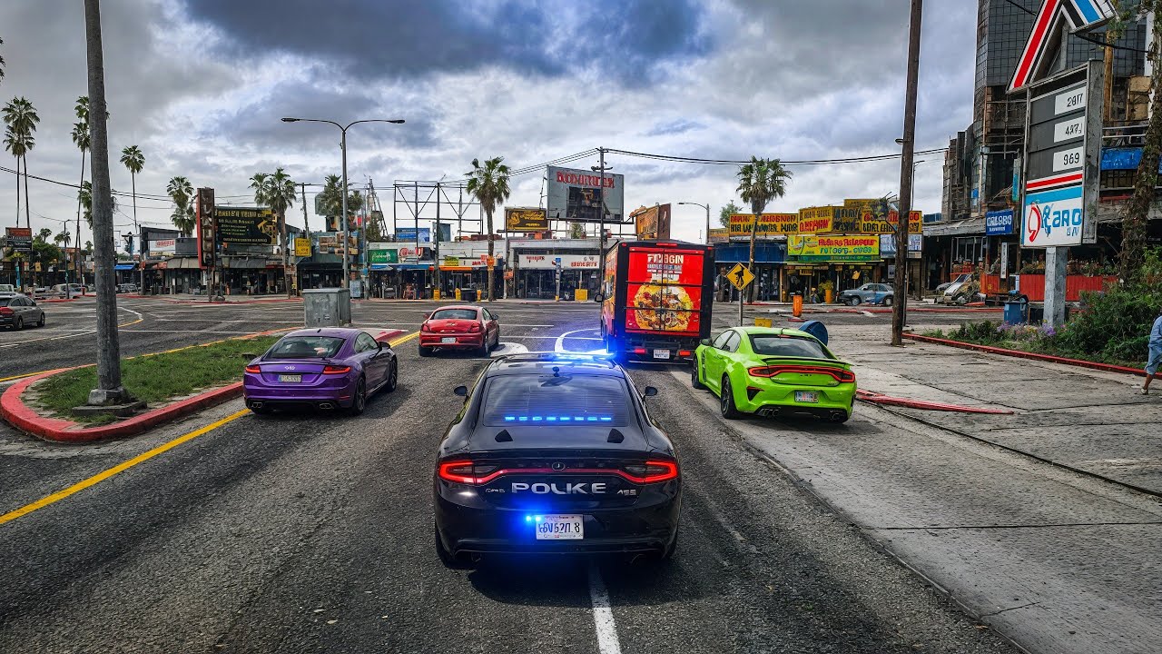 GTA 5 LSPDFR City Patrol | Ultra Realistic Police Roleplay in 4K