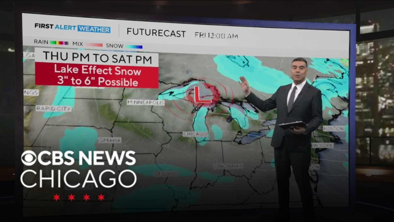 When snow will return to the Chicago area