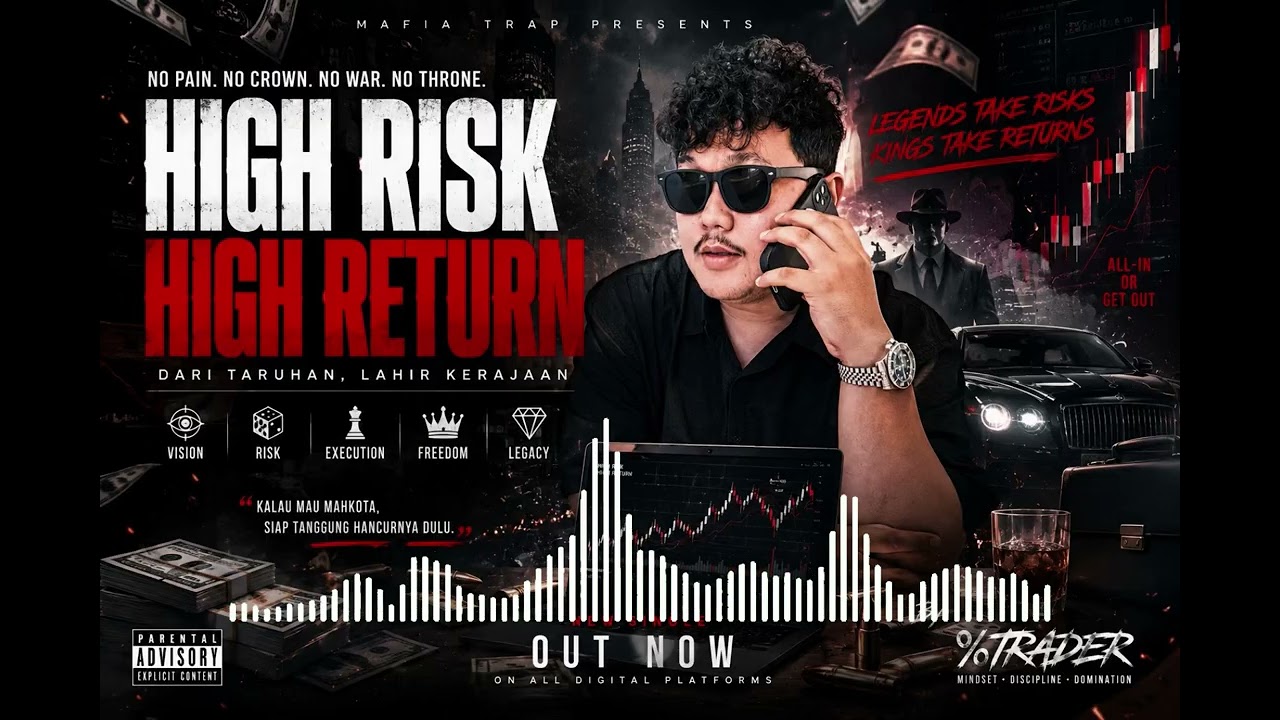 HIGH RISK HIGH RETURN - MAHESA | LAGU MOTIVASI TRADING INDONESIA | GANGSTER TRAP ,MAFIA TRAP 2026
