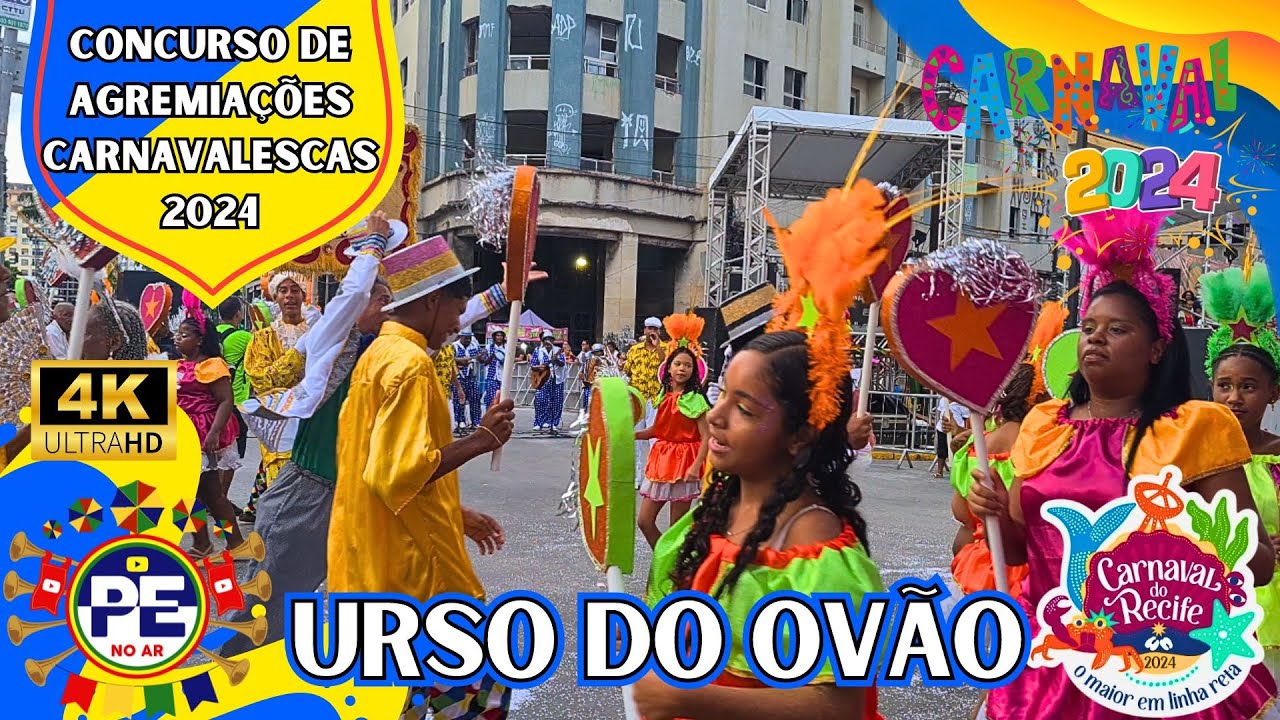 [CARNAVAL 2024] URSO DO OVÃO CONCURSO DE AGREMIAÇÕES CARNAVALESCAS 2024 - GRUPO ESPECIAL